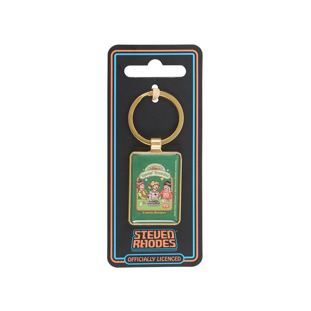 Steven Rhodes Let's Make Brownies Keyring
