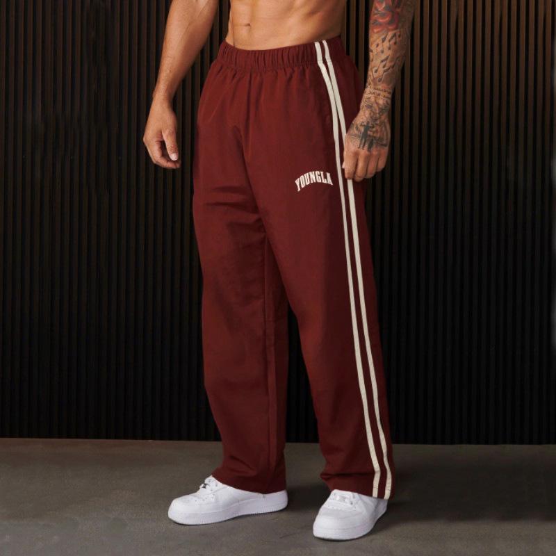 

Чоловічий спортивний одяг 2024 року, швидковисихаючі тренувальні штани прямого крою XXL