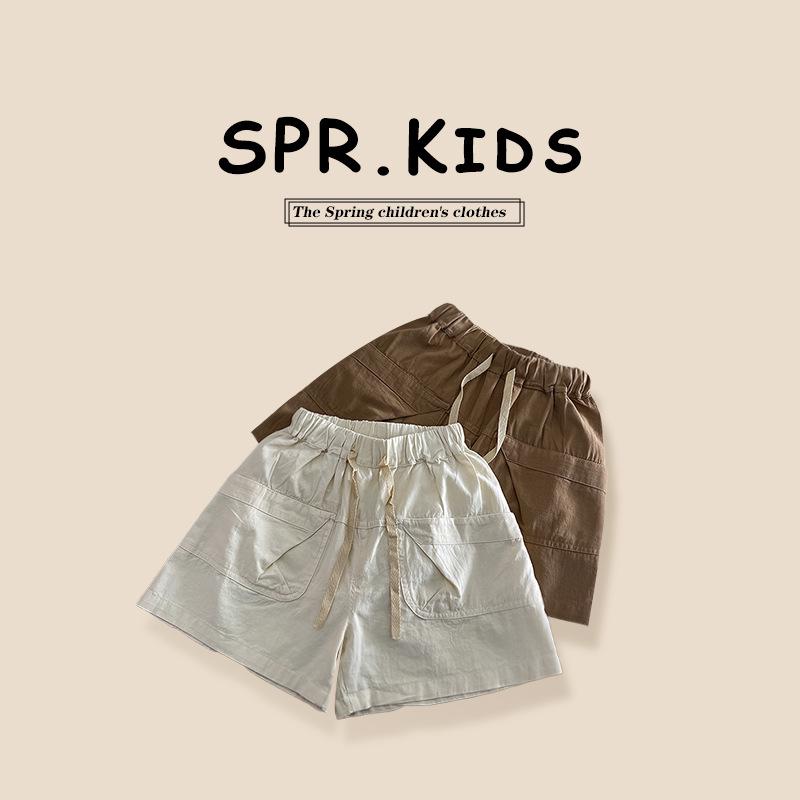 

Boys Pure Cotton Mid-Length Summer Shorts 2025 140 cm бежевий