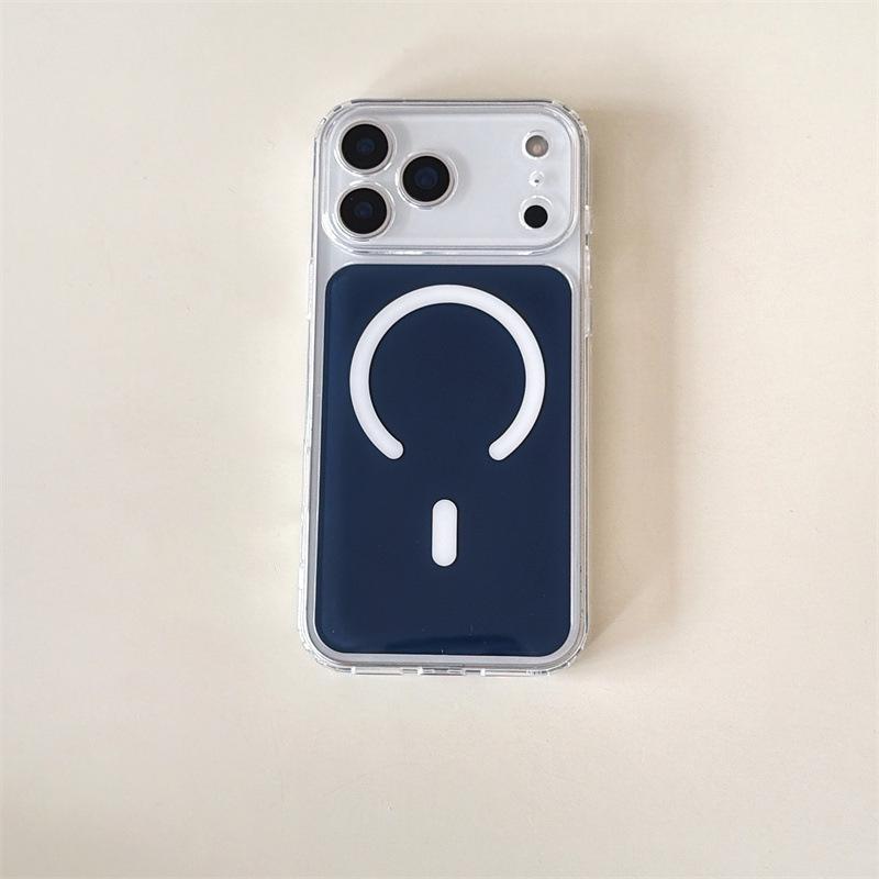 

Premium Magnetic Transparent Drop-proof Phone Case for iPhone 14/13/Apple 17/16/15 PROMAX iPhone 15 Pro