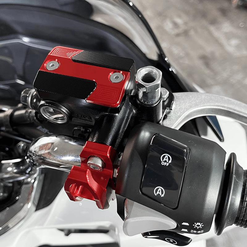 Motorcycle Aluminum Brake Fuel Oil Cap Master Cylinder Cover Fluid Guard Engine Oil Cap Tank Cover