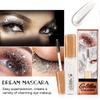 Bunte Mascara, Glitzer-Mascara, Augen-Make-Up, Extra Lange Wimpernverlängerung & Volumen Wimperntusche, Wasserfest, Langlebig, Natürlich