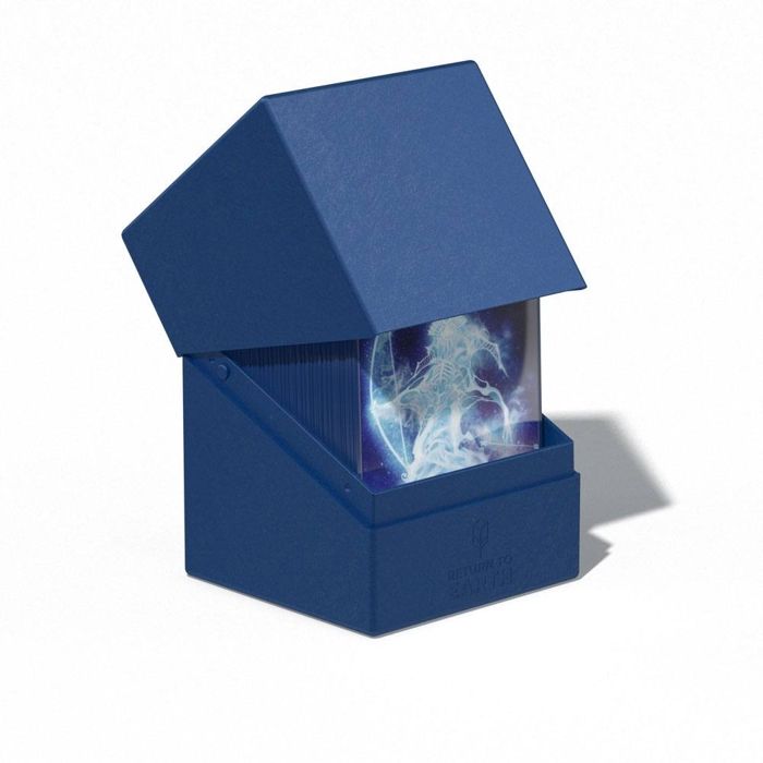 Ultimate Guard - Ultimate Guard Return To Earth - Boulder Deck Case 100+ taille standard Bleu