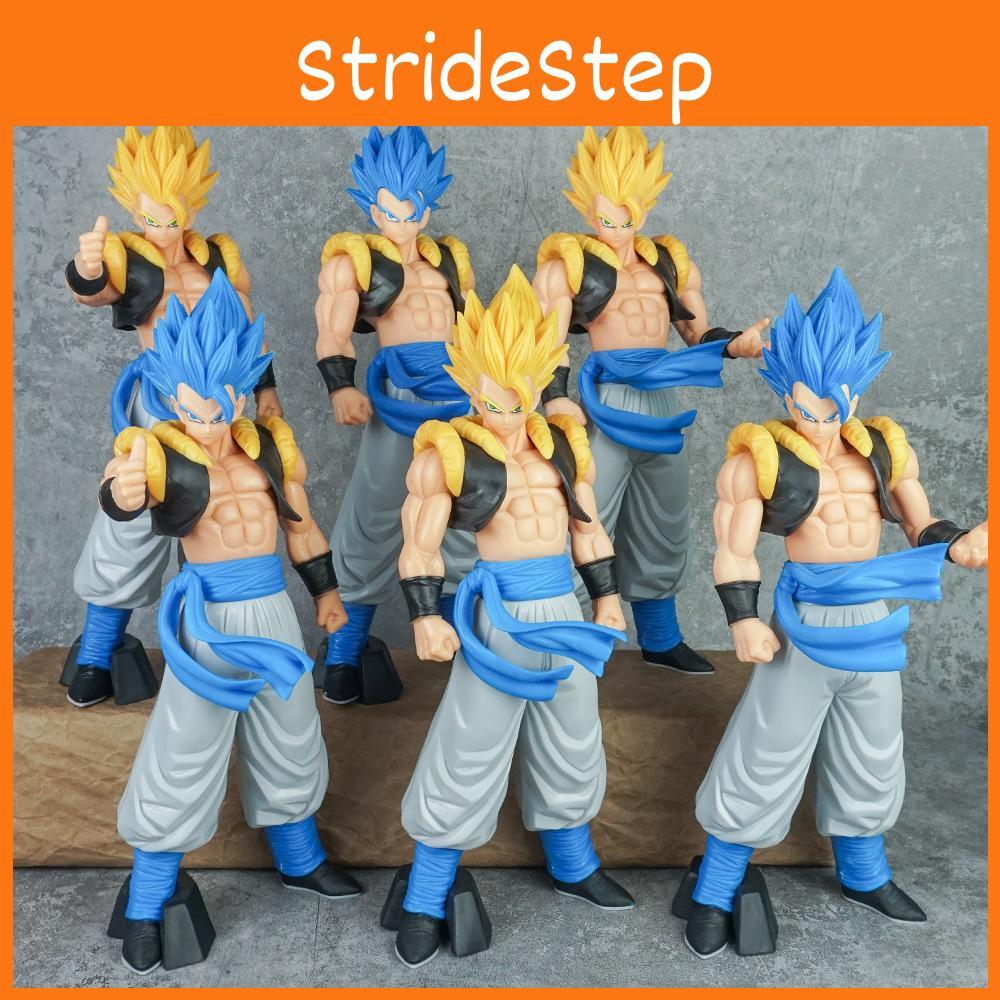 Gogeta Dragon Ball Yellow And Blue Hair Raise Hand Thumbs Up Model Posture