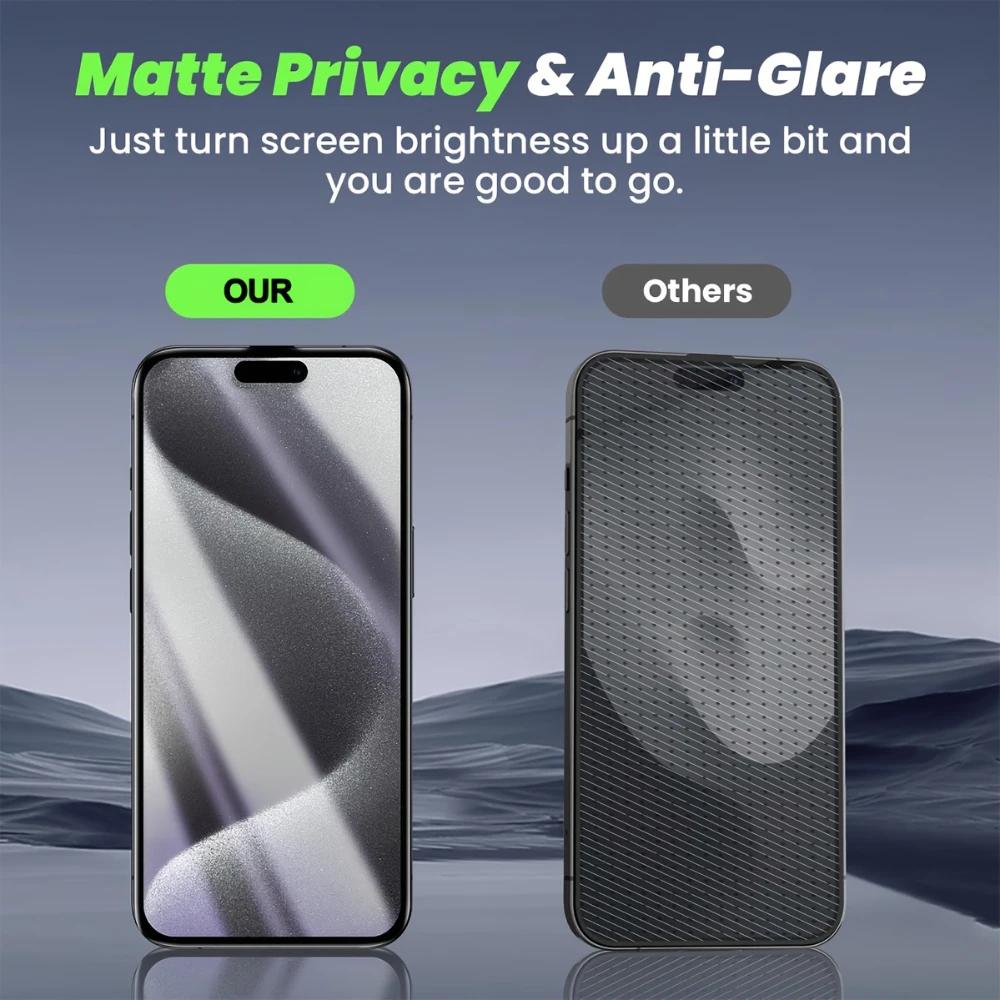 3pcs Fingerprint Unlocking Privacy Tempered Glass For Samsung Galaxy S26 S25 Edge S24 Ultra S23 S22 S21 Plus Note20 5G Anti Spy Screen Protector