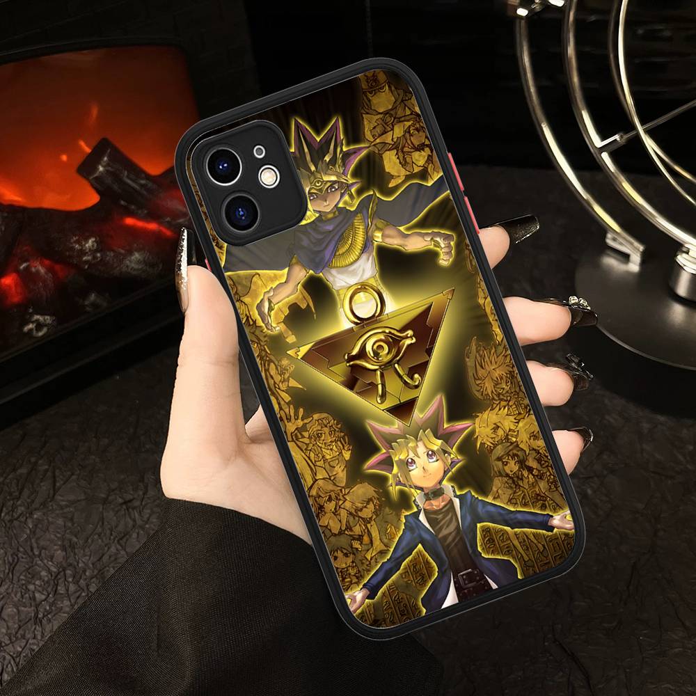 Anime Yu-Gi-Oh! Matte Transparent Phone Cover For IPhone Case 16 15 14 13 12 11 Pro Max X XS Max Plus