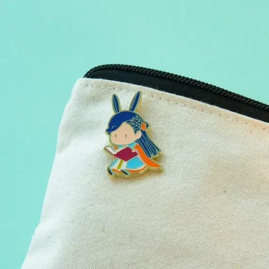 Ascendance Bookworm Mini Myne Enamel Pin Badge Easter Limited Books