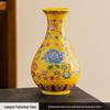 Antique Blue and White Chinese Porcelain Vase - European & American Handicraft for Flower Arrangements