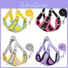 Breathable Pet Harness With Reflective Straps For Small Dogs And Cats