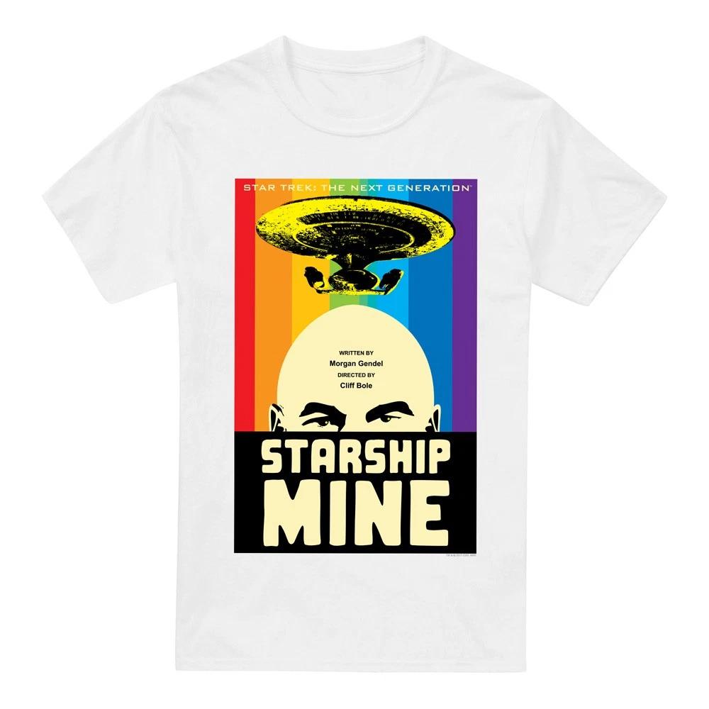 

Star Trek TNG Season 6 Episode 18 100% Cotton T-shirt Mens Tees Top S-5XL, White M