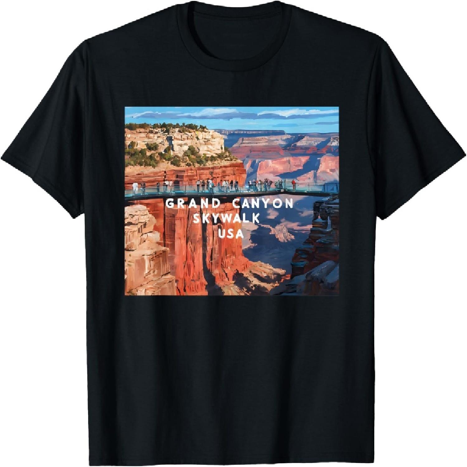 Grand Canyon Skywalk, USA T-Shirt XXXXXL разноцветный