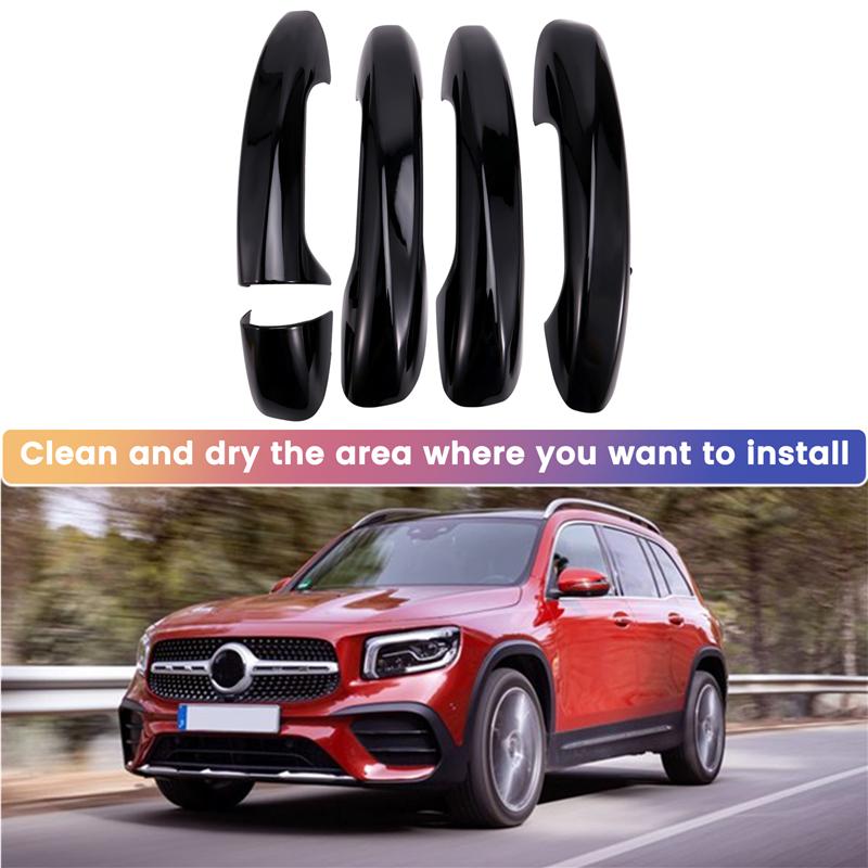 L10A Door Handle Cover Trim For Mercedes Benz C E GLC GLB A B GLE GLS CLA GLA Class W213 W205 X253 2016- LHD