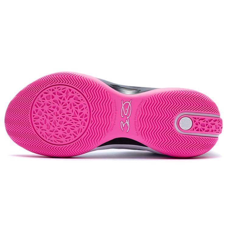 Li-Ning Wade Shadow 3 On Court White Pink Men Sneakers ABPR049-4