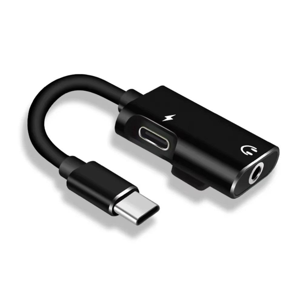 Clear Sound Type C to 3.5mm Adapter Female to Male Audio Converter Cable Music Listening