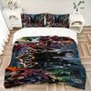 Batman Arkham Knight Villains Printed 3pcs Bedding Set Soft Microfiber 1 Duvet Cover And 2 Pillowcases Home Bedroom Decor Xmas Gift K1820