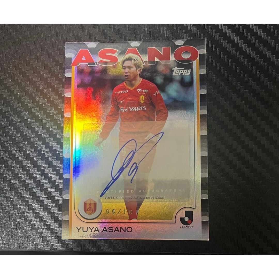 Yuya Asano autograph card 06/10 Nagoya Grampus