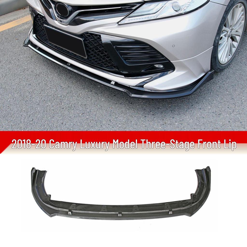 Toyota Camry (2018-2020) Luxury Front Lip & Anti-collision Bumper, Three-section.