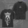 Vintage Washed Sukuna Graphic Tee, Oversized JJK Anime Streetwear Shirt