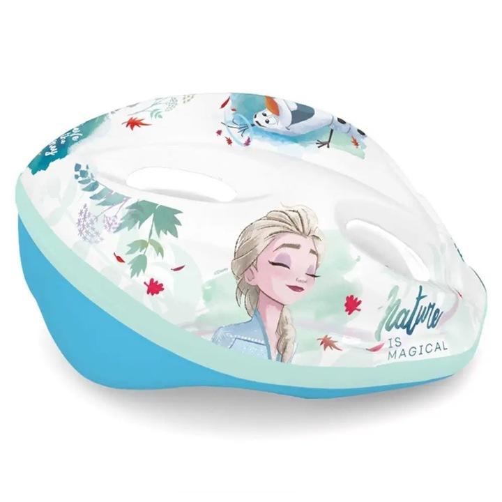 Kask Sportowy Rowerowy Dziecięcy Kraina Lodu 52-56Cm Elsa Frozen Roz. M