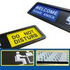 Clear Communication Privacy Sign Sliding Door Sign Sturdy Do Not Disturb Sign  Bathroom