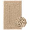 VidaXL ZIZUR Rug 240x340 Cm Jute Look Indoor and Outdoor, Outdoor Rug, Floor Rug, Indoor Rug, 4006157