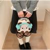 Korean Style Siamese Cat Plush Headphones Backpack, Cute Small Girly Backpack For Girls Travel Schoolbag Pet Kawaii Shoulder Bag