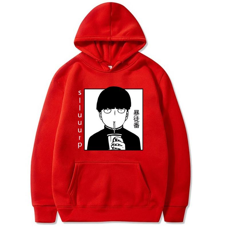 Mob Psycho Japanese Animation Autumn Men's Hoodie Sweatshirt Men Womnen Fashion Design Pullover Men's Fleece Hoodies