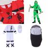 Ninja Power Boys Costume Martial Arts Japanese Samurai Warrior Dress Fancy