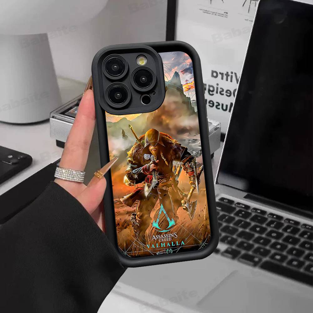 Game A-Assassins Creed S-Shadows Phone Case For IPhone 17 16 15 14 13 12 11 Air Plus Pro Max Soft Back Cover