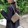 Exquisite Strasskette Umhängetasche für Damen Sommer Chic Einfarbig Ein Schulter Handgelenk Geldbörse Mädchen Schlichte Münzbörse