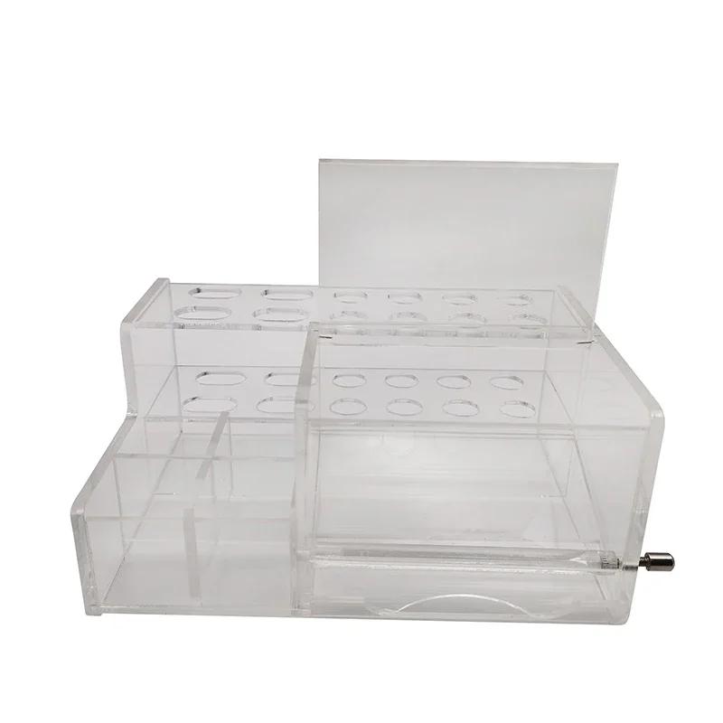 New Dental Adhesive Resin Syringe Acrylic Organizer Holder Case Dentistry Supplies