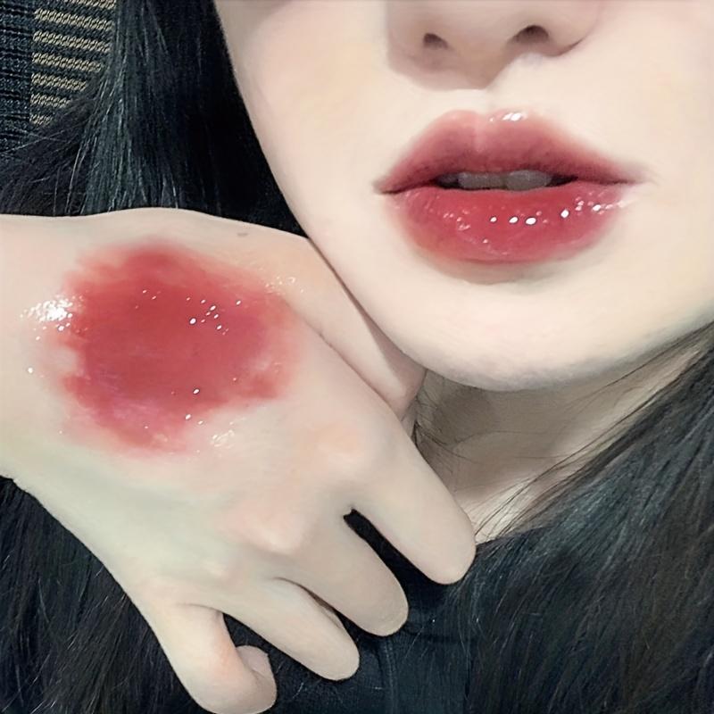 

6-цветный блеск для губ, милый мишка, зеркальный блеск, желеобразные губы с искрящейся росой, стойкий, устойчивый к отпечатыванию, транс