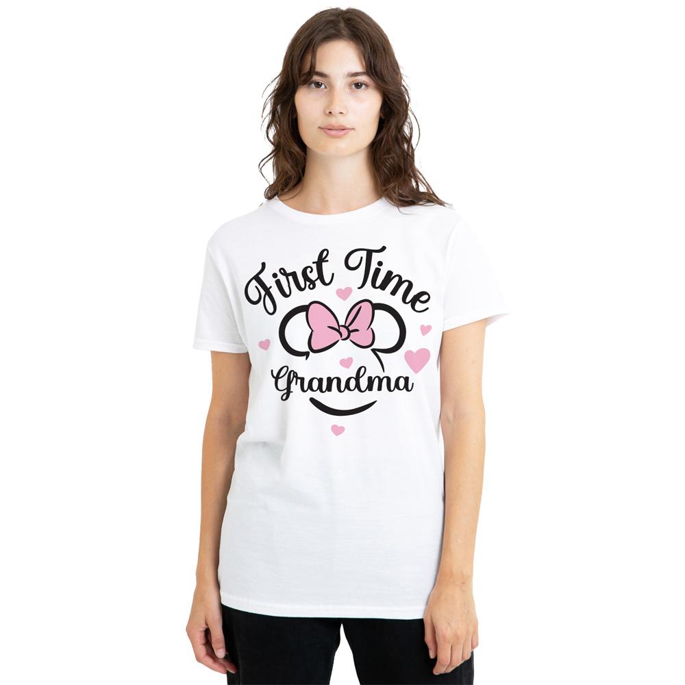 Minnie Mouse Unisex Adult First Time Grandma T-Shirt