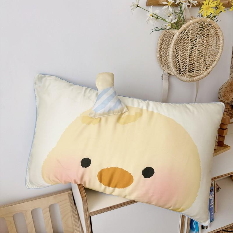 60S Tencel Lyocell Pillowcase Kids Adults 30x50cm Single Or 48x74cm Pair Soft Breathable Bedding Cover Ins Style Printed