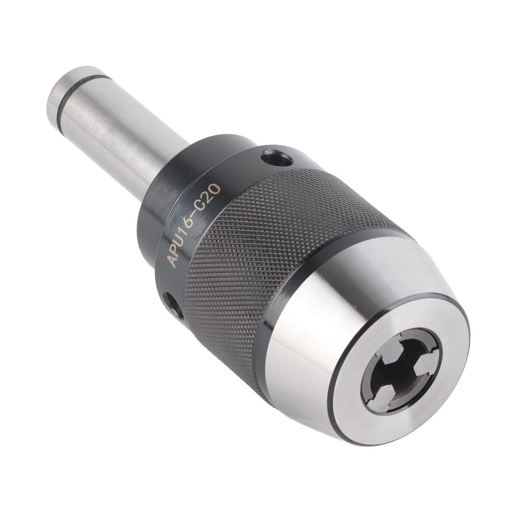 Mandrină de găurit integrală fără cheie cu coadă dreaptă, accesorii pentru scule și accesorii pentru strung APU16?C20