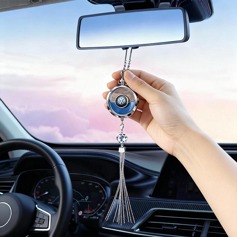 O3Volkswagen Car Interior Perfume Pendant Air Freshener Scent Bottle For VW GTI CC Amarok T-ROC T-Cross T5 Phaeton Polo ID3 Golf