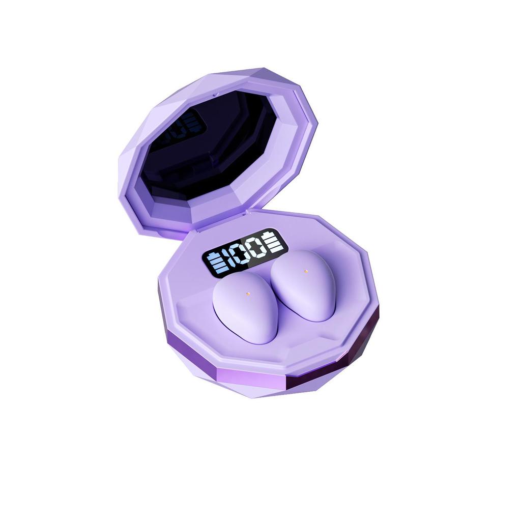 Mini Bean-Shaped Noise-Canceling Wireless Sleep Earphones: Ultra-Small, Invisible, and Perfect for Side-Sleeping