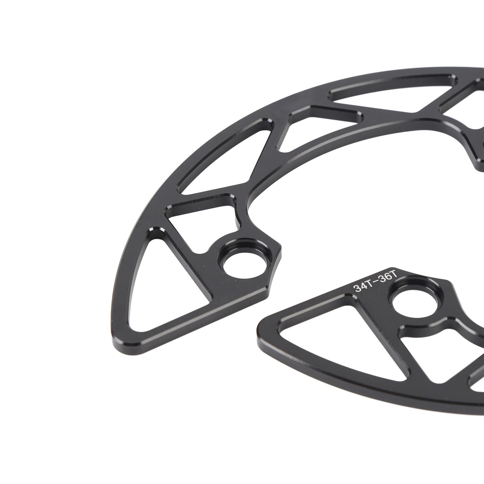 

104 BCD Chainring Guard 3436T for Narrow Wide Single Chainring Aluminum Alloy Chainring Protector