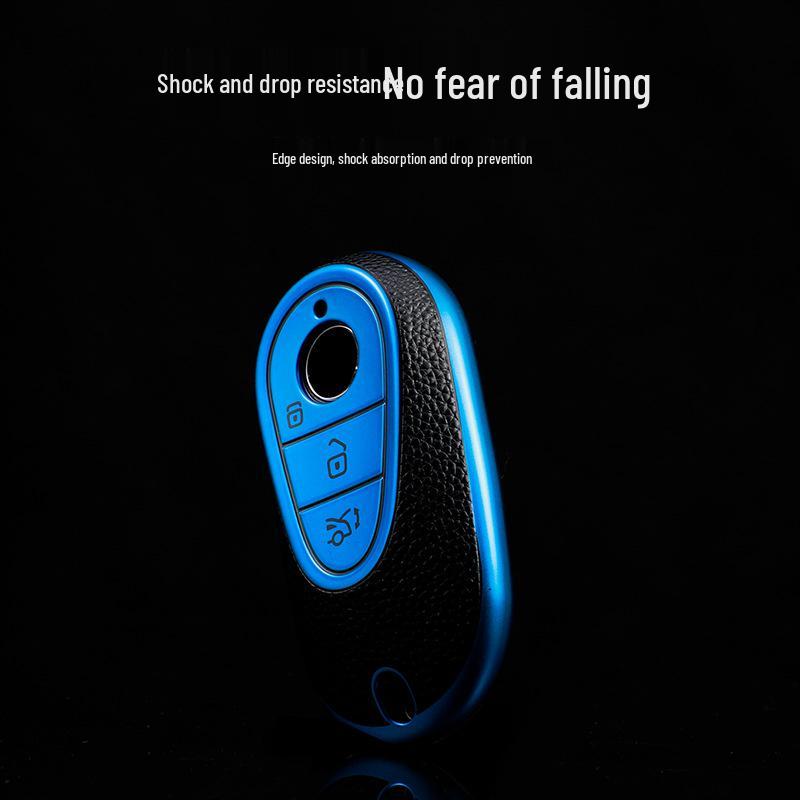 Mercedes-Benz Key Cover for C260L, C200L, GLC300L, S400L, and S450L - Car Protective Shell for S-Class Models