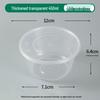 Disposable Round Plastic Takeaway Containers