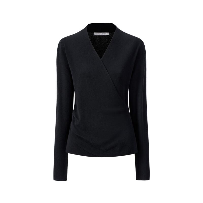 GIOVANNI VALENTINO Women's V-Neck Knit Sweater