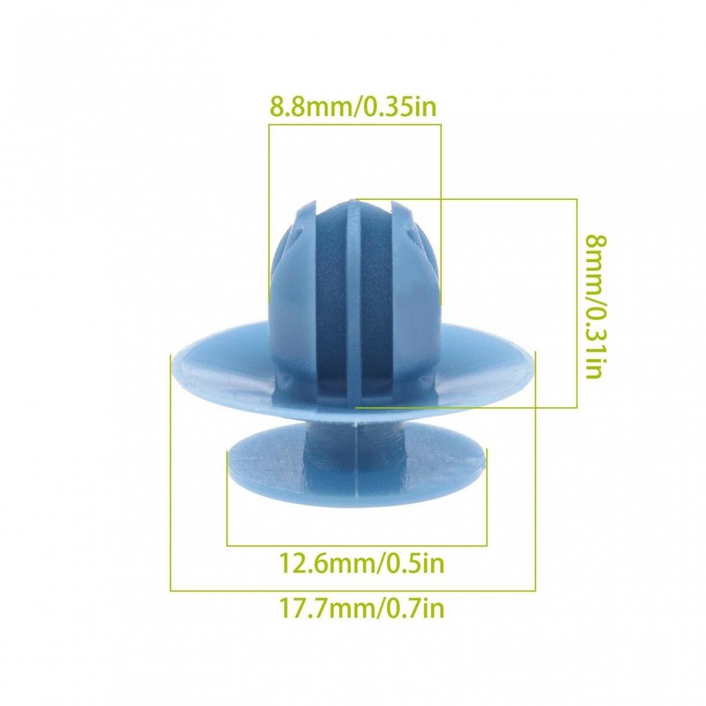 20pcs Car Wheel Arch Flares & Moulding Trim Clips For Mitsubishi L 200 MU000977