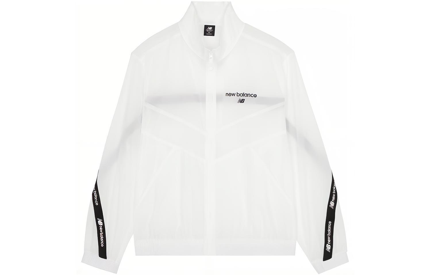 New Balance Jacket Unisex White AMJ22350-WT M