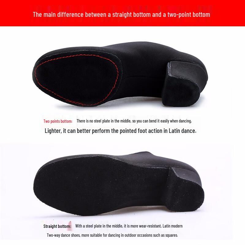 Women's Latin & Ballroom Dance Shoes - Soft Sole, Breathable, Lightweight, Ideal for Teachers, Training & Square Dance.