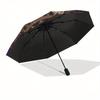 Chakra Balance Meditation Mat: Yoga & WellnessUmbrella, Portable 3-Fold Compact Umbrella for Men & Women Gift