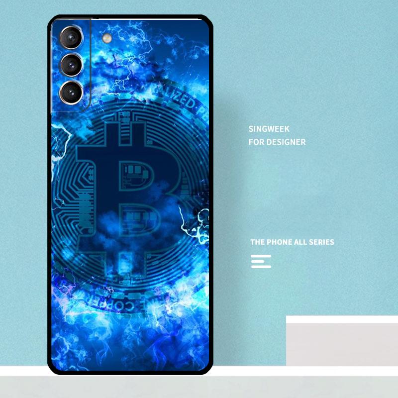 Bitcoins Coin Case For Samsung Galaxy S25 Ultra S25 FE S20 S21 S22 S23 Plus S9 S10 S24 Ultra Phone Cover