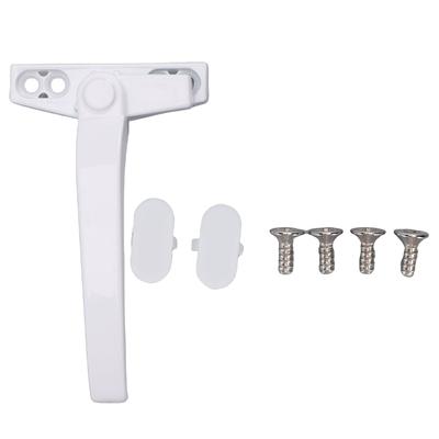 Right and Left Hand Window Lock Replacement Aluminum Alloy Universal Casement Locking Handle White