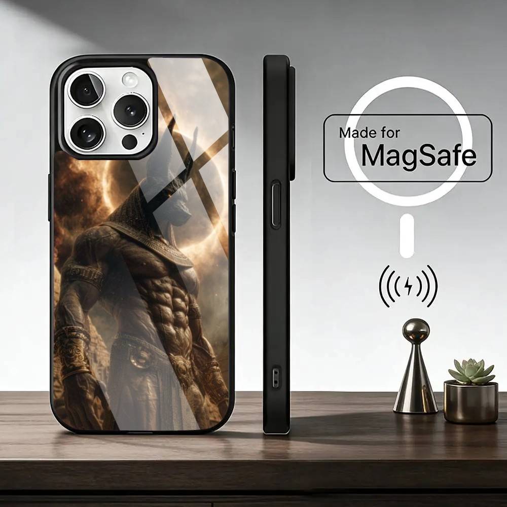 Egyptian Pharaoh s Mummy  Phone Case For iPhone17,16,15,14,13,12,11 Plus,Pro Magnetic with Magsafe Wireless Charging iPhone15