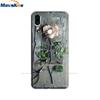 For Meizu Note 9 Case Note9 Soft TPU Silicon Funda Back Cover For Meizu M9 Note Case M9Note M 9 Rose Print Phone Case Coque Para