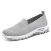 Shoes Women's Casual Shoes Large Size Women's Shoes Single Shoes Fly-woven Breathable Mesh Shoes Soft-soled Mother Shoes